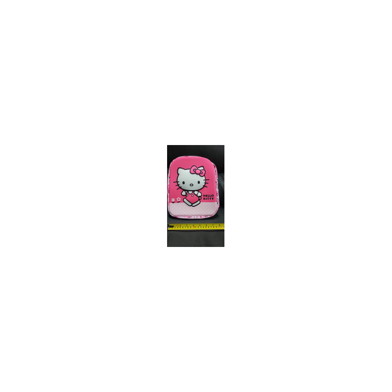 ZAINO ASILO HELLO KITTY CON FIGURA 3D