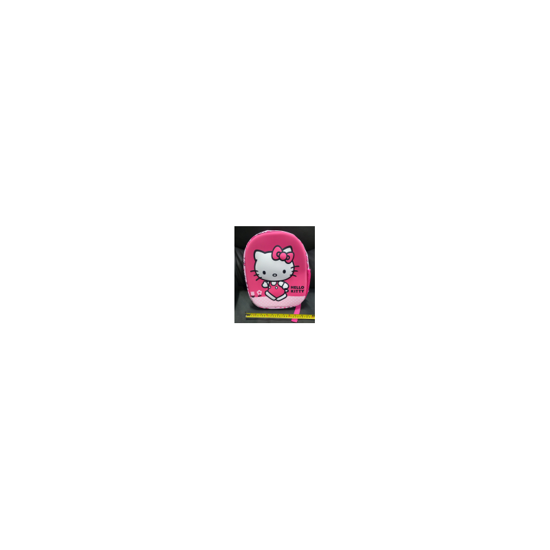 ZAINO ASILO HELLO KITTY MEDIO CON FIGURA 3D