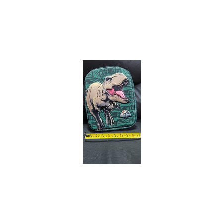 ZAINO ASILO JURASSIC CON FIGURA 3D