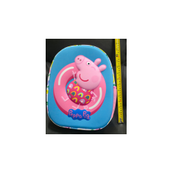 ZAINO ASILO PEPPA MEDIO CON FIGURA 3D