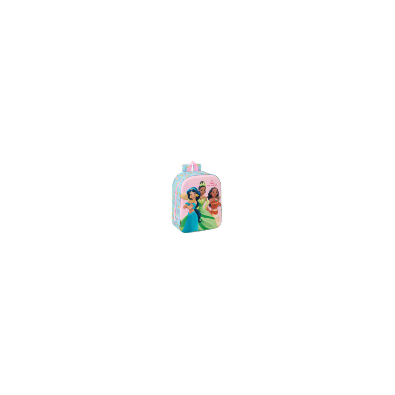 ZAINO ASILO PRINCIPESSE CON FIGURA 3D