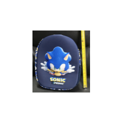 ZAINO ASILO SONIC MEDIO CON FIGURA 3D