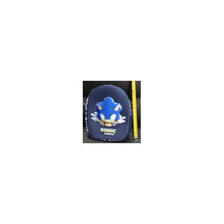 ZAINO ASILO SONIC MEDIO CON FIGURA 3D