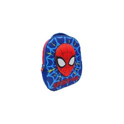 ZAINO ASILO SPIDERMAN CON FIGURA 3D