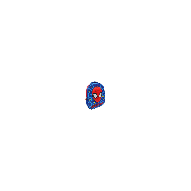 ZAINO ASILO SPIDERMAN CON FIGURA 3D