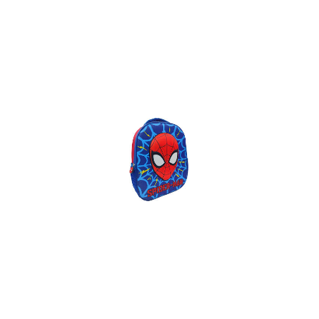 ZAINO ASILO SPIDERMAN CON FIGURA 3D