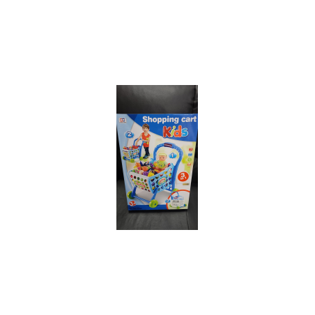 BAK CARRELLO SPESA AZZURRO
