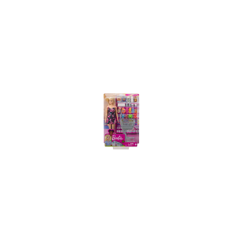 BARBIE CON CARRELLO SPESA - GTK94