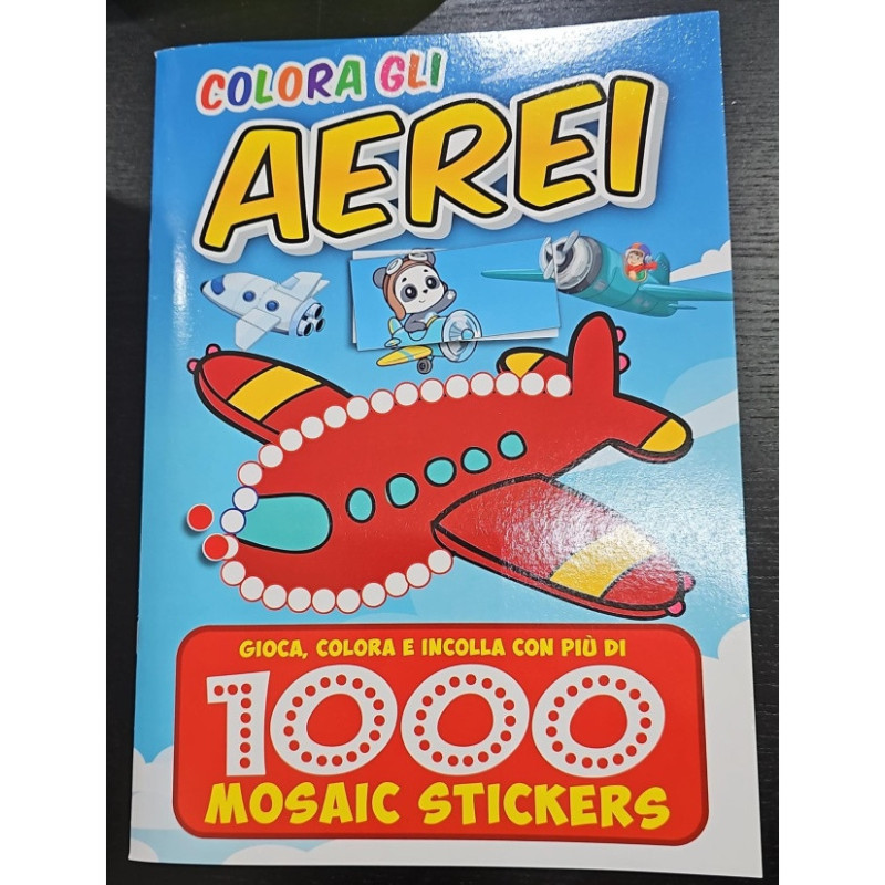 ALBUM STICKERS E COLORA AEREI - PVP 6.90