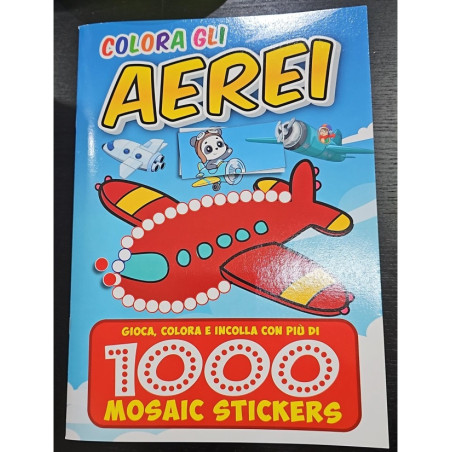 ALBUM STICKERS E COLORA AEREI - PVP 6.90