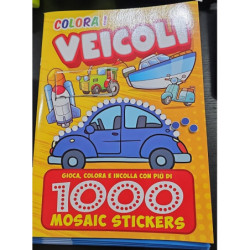 ALBUM STICKERS E COLORA VEICOI - PVP 6.90