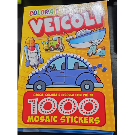 ALBUM STICKERS E COLORA VEICOI - PVP 6.90