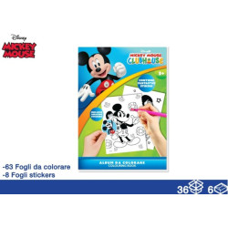 ALBUM TOPOLINO 32 PG + 8 STICKERS