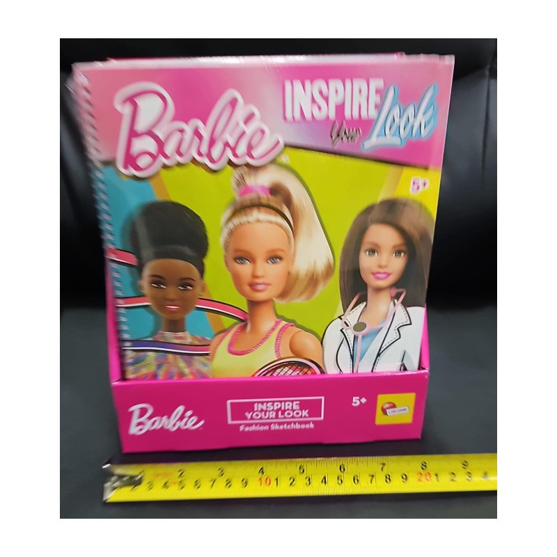 BARBIE LIBRO INSPIRE YOUR LOOK - LISCIANI