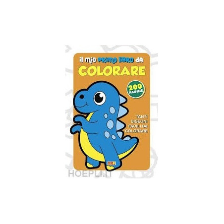 CRESCERE MIO PRIMO LIBRO DA COLORARE ARANCIONE