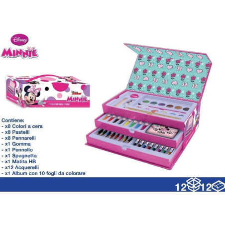 MINNIE VALIGETTA COLORI 41 PZ