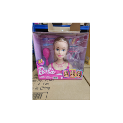 BARBIE TESTA DA PETTINARE - HMD88