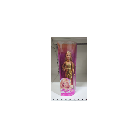 BARBIE VESTITO ORO - HRH19