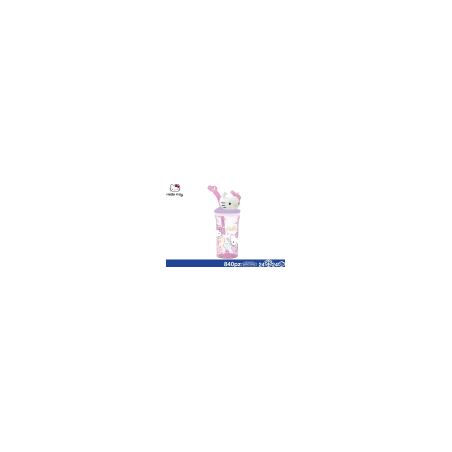 BICCHIERE HELLO KITTY 360 ML CON CANNUCCIA