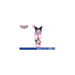 BICCHIERE KUROMI 360 ML CON CANNUCCIA