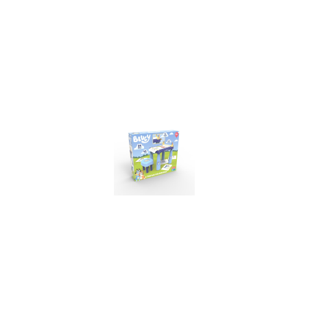 BLUEY TAVOLO COLORI CON SGABELLO
