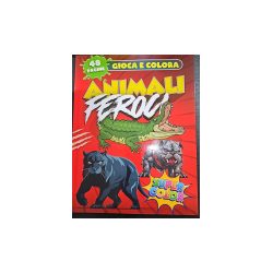 ALBUM 48 PG COLORA ANIMALI FEROCI - PVP 6.90