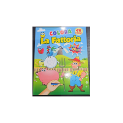 ALBUM 48 PG COLORA LA FATTORIA - 6.90