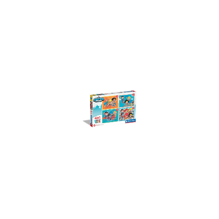 CLEM PUZZLE 4 IN 1 BABY DC