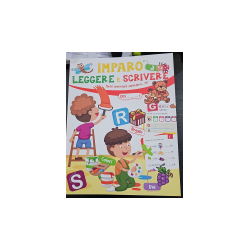 ALBUM 96 PG IMPARO A LEGGERE E SCRIVERE PVP 8.90