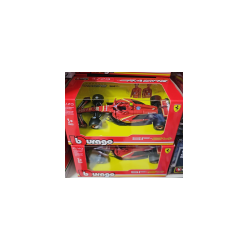 FERRARI 1:43 ASS LECLERC E SAINZ