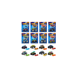 HW MONSTER TRUCK CON VEICOLO - GRH81