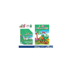 ALBUM COLOR DINO 8 PG