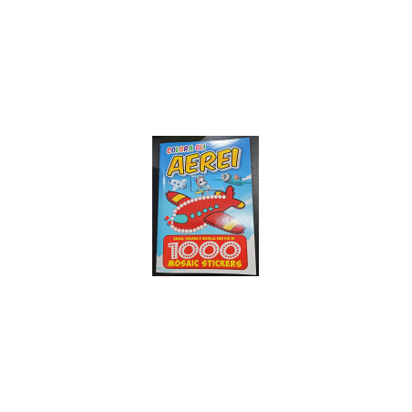 ALBUM STICKERS E COLORA  AEREI - PVP 6.90