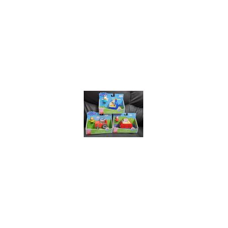 PEPPA PIG PERSONAGGIO CON VEICOLO 3 ASS - F2185