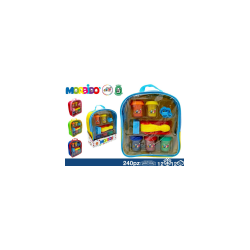 PLASTICHINA ZAINO 5 BARATTOLI E 10 FORMINE