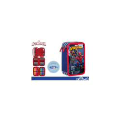 ASTUCCIO 3 ZIP SPIDERMAN C/TURBOCOLOR