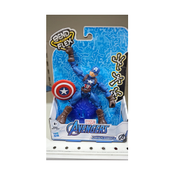 AVENGERS BEND AND FLEX CAPITAN AMERICA - E7869