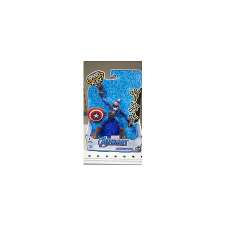 AVENGERS BEND AND FLEX CAPITAN AMERICA - E7869