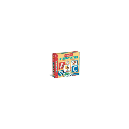 SAPIENTINO LETTERE TATTILI 3-5 ANNI