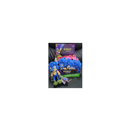 SONIC PELUCHE 10 CM PORTACHIAVI IN DISPLAY