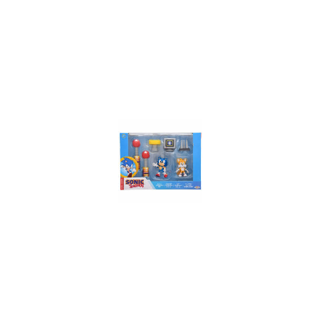 SONIC PLAYSET CON 2 PERSONAGGI
