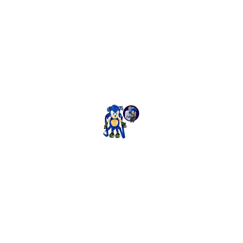 SONIC ZAINO PELUCHE