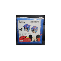 TOPOLINO POUF TESSUTO CONTENITORE 30X30