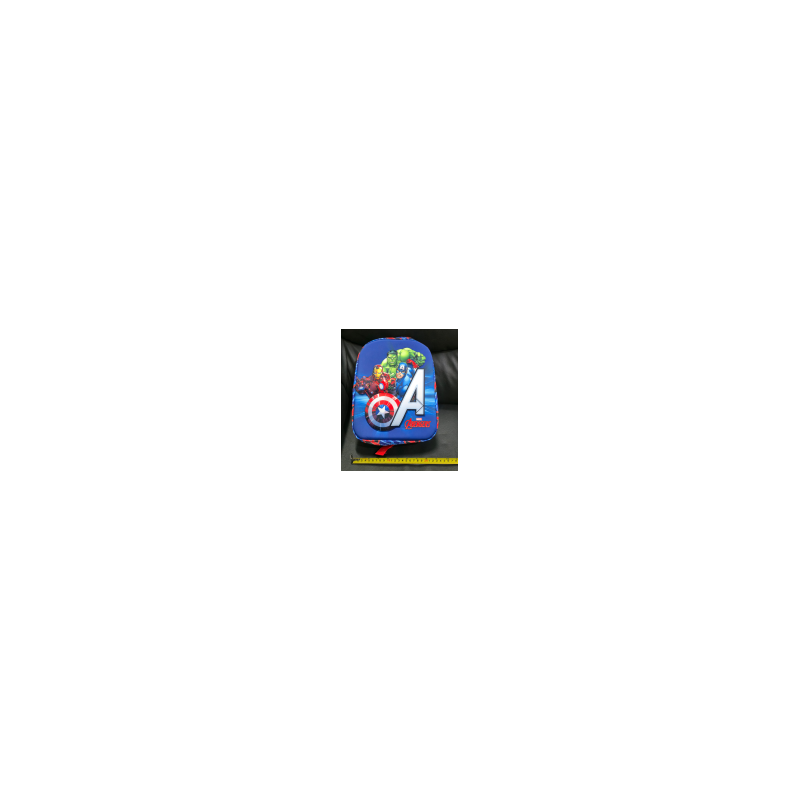 ZAINO ASILO AVENGERS CON FIGURA 3D - SAFTA